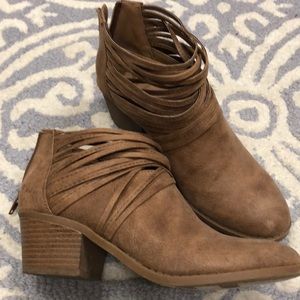 Brown women’s booties